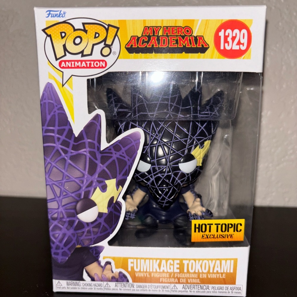 Funko Pop! My Hero Academia Fumikage Tokoyami Vinyl Figure